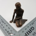 RARE!!! Small Vintage Cast Spelter Mermaid Figurine!!!!