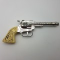RARE!!!! Vintage Metal Lone Star Buckeroo Cap Gun (Made in England - Display)