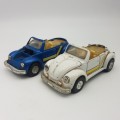 RARE!!! Vintage Die Cast Friction VW Bug Combo!!!