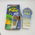 RARE!!! Vintage Boxed Collectible Handheld Turtle Pinball Game!!!