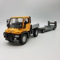 Highly Detailed Die Cast Welly Mercedes-Benz Unimog U400 and Trailer!!!!
