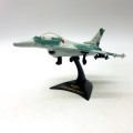 Highly Detailed Die Cast Metal F16 Fighting Falcon Plane on Stand