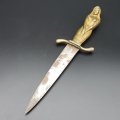 Vintage Cast Metal Handled Dagger