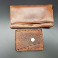 Two Original Quality Genuine Leather Wallets
