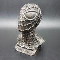 Applied Bronze Cast Ceramic Spider-Man Bust!!!