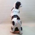 Large Highly Decorative Glazed Dog on Base!!! (Perfect Condition)
