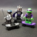 Mutant Ninja Turtles Lego Styled Character Collection (Bid for All 3)