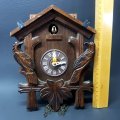 Original Wood Cuckoo Clock (Not Working, No Weights)