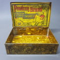 RARE!!! Pioneer Brand Golden Flake Cavendish Antique / vintage tobacco tin (c.1900-20)