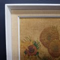 Vintage Print on Cloth Vincent van Gogh Sunflowers (480 x 380)