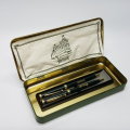 Original Harrods Lithographed Pen With Original Pen and pencil set!!!
