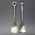 Original Vintage Construction Themed Silverplate Spoons!!!
