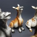 Original South African Cheval Glazed Porcelain Smiling Donkey Collection!!! (Bid for all)