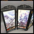 Small Highly Decorative Oriental Table Divider!!!