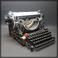 RARE!! Original Deconstructed Cast Metal Typewriter!!!