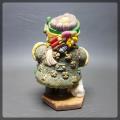 RARE!!! Highly Detailed Composite Hand Painted Victorian Themed Figurine Paperweight!!!