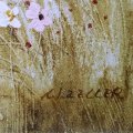 LARGE Original Zeller Oil on Board Landscape Flowers in Bloom!!! (1000mm x 700mm)