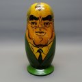 Original Hand Crafted Hand Painted 5 Level Russian Nesting Doll!!!