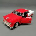 Scale 1:24 Highly Detailed Die Cast Metal 1955 Chevy Bel Air!!!