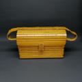 Large Original Hand Crafted Bamboo Hand Bag!!!