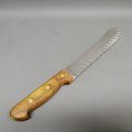 LARGE Crown Mills Spice Works Butchers Knife Made in Sheffield England!!!