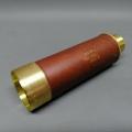 Vintage Brass and Leather Zeus Japan Telescope!!! (Working!!!)