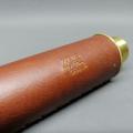 Vintage Brass and Leather Zeus Japan Telescope!!! (Working!!!)