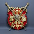 Large Decorative Vintage Spanish Shield and Sword Display!!!