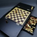 Fantastic!!! Wood Boxed Table Chess and Draughts Set!!! All Wood!!!