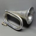 Original Vintage Silver Metal Bugle!!!