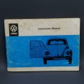 Original Vintage 1970 Volkswagen English and Afrikaans Beetle 1300 and 1600 Sedan Manual!!!