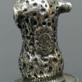 South African Cast Silver Metal Leopard Themed Wine Bottle Topper!!!