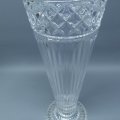 Exquisite!!! LARGE Vintage Crystal Tall Flower Vase!!!