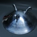 Large Cast Metal Carrol Boyes Styled Footed Fruit or Salad Bowl!!!