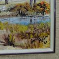 Original Framed, Signed Original Corrie Heim Landscape!!!  280mm x 230mm (Painting 3)