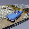 Original Cased Highly Detailed Sunbeam Alpine James Bond Die Cast Metal Car!!