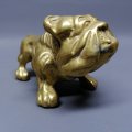 Fantastic!!! Vintage Solid Brass Bull Dog Paperweight!!!