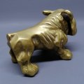 Fantastic!!! Vintage Solid Brass Bull Dog Paperweight!!!