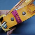 Original Hand Tooled Mexican Leather Belt!!!