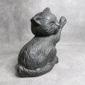 LARGE Vintage Cast Iron Cat Door Stop or Book End!!!