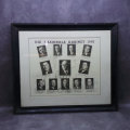 Rare Find!!! Vintage Framed "Die Nationale Kabinet 1948" 650 mm x 550mm