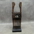 Antique African Comb with Stand!!!!