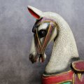 Large Decorative Ornamental Rocking Horse, Fantastic Display (No Tail, Damage To Ear and Legs)