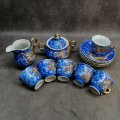 Oriental Dragon Design Porcelain Tea Set!!!