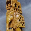 Highly Detailed Hand Carved Oriental Multi Dimensional Elephant Ride!!!