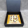 Highly Decorative Boxed African Tic Tac Toe Game!!!