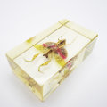 Original Vietnamese Flower Mantis In Lucite Paperweight!!!