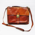 Fantastic!!! Original Genuine Leather Largess Shoulder Briefcase or Laptop Bag!!!