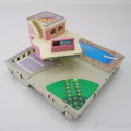 Original 1980's Micromachines Travel City Fold Up Z Motel Play Set!!!