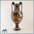 LARGE Greek Hand Decorated Ironstone Urn!!!